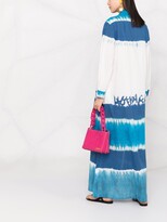 Thumbnail for your product : Alberta Ferretti Tie-Dye Shirt Maxi Dress