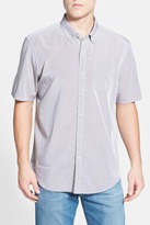 Thumbnail for your product : Tommy Bahama Island Modern Fit Short Sleeve Chambray Sport Shirt