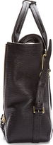 Thumbnail for your product : 3.1 Phillip Lim Black Textured Leather Pashli Satchel