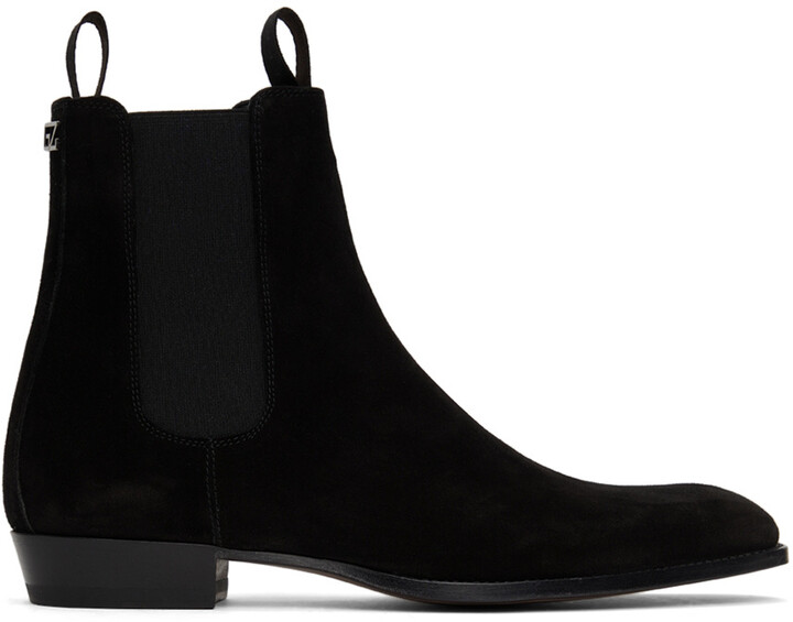 Giuseppe Zanotti Black Chelsea Boots -