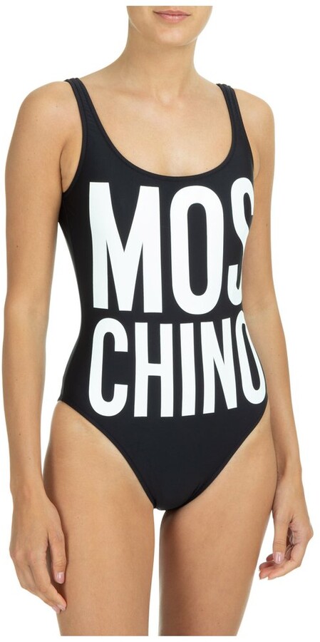 moschino swimming costume