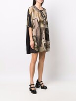 Thumbnail for your product : Barbara Bologna Abstract-Print Panelled Dress