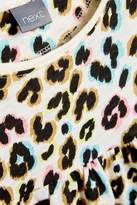 Thumbnail for your product : Next Girls Brown Leopard Print Dress (3mths-7yrs)