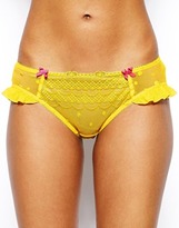 Thumbnail for your product : Cleo by Panache Marcie Brief - Yellow