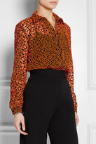 Thumbnail for your product : Christopher Kane Broderie anglaise cotton-blend shirt
