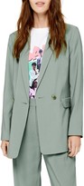 Thumbnail for your product : Topshop Millie Double Breasted Blazer