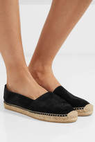 Thumbnail for your product : Saint Laurent Logo-embroidered Suede Espadrilles