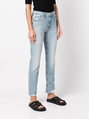 Mother The Flirt frayed jeans