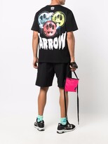 Thumbnail for your product : BARROW graphic-print cotton T-shirt