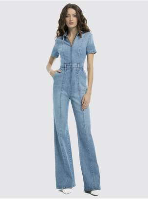 alice and olivia wide leg jumpsuit