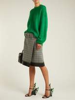 Thumbnail for your product : Prada Mohair Blend Sweater - Womens - Green