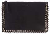 Thumbnail for your product : Zimmermann Grommet-Embellished Leather Clutch