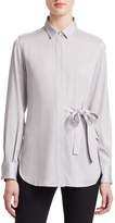 Thumbnail for your product : 3.1 Phillip Lim Long Sleeve Tie-Waist Top