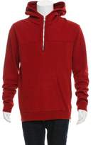 Thumbnail for your product : Balmain Half-Zip Pullover Hoodie