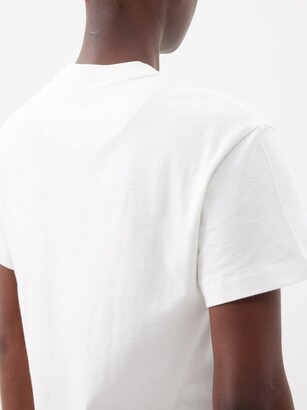 Jil Sander Logo-patch Cotton-jersey T-shirt