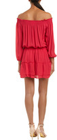 Thumbnail for your product : Nicole Miller Arterlier Silk Drop Waist Dress