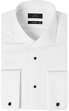 John Lewis 7733 Marcella Slim Fit Dress Shirt, White