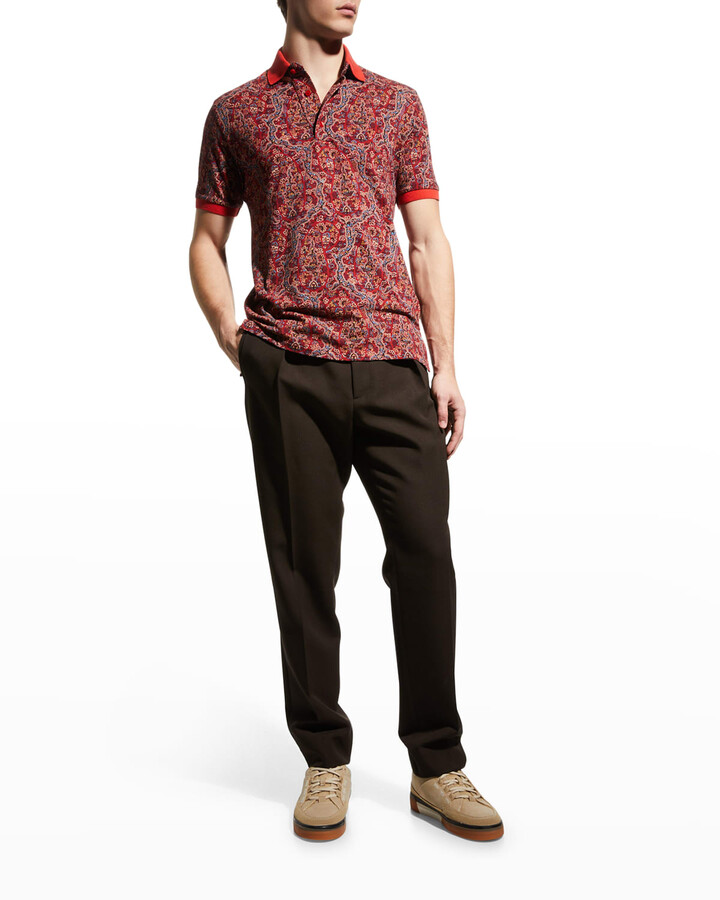 Etro Red Men's Shirts | Shop the world's largest collection of fashion |  ShopStyle