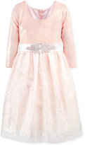 Thumbnail for your product : Bonnie Jean Little Girls' Sequin-Skirt Dress