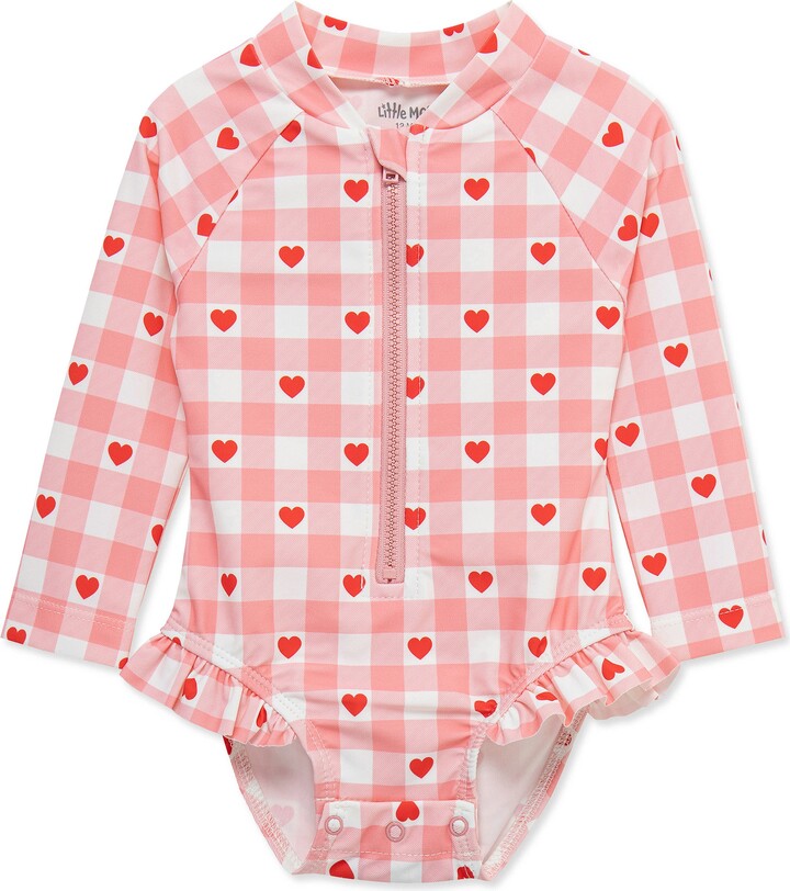 Heart One-Piece UPF 50+ Rashguard