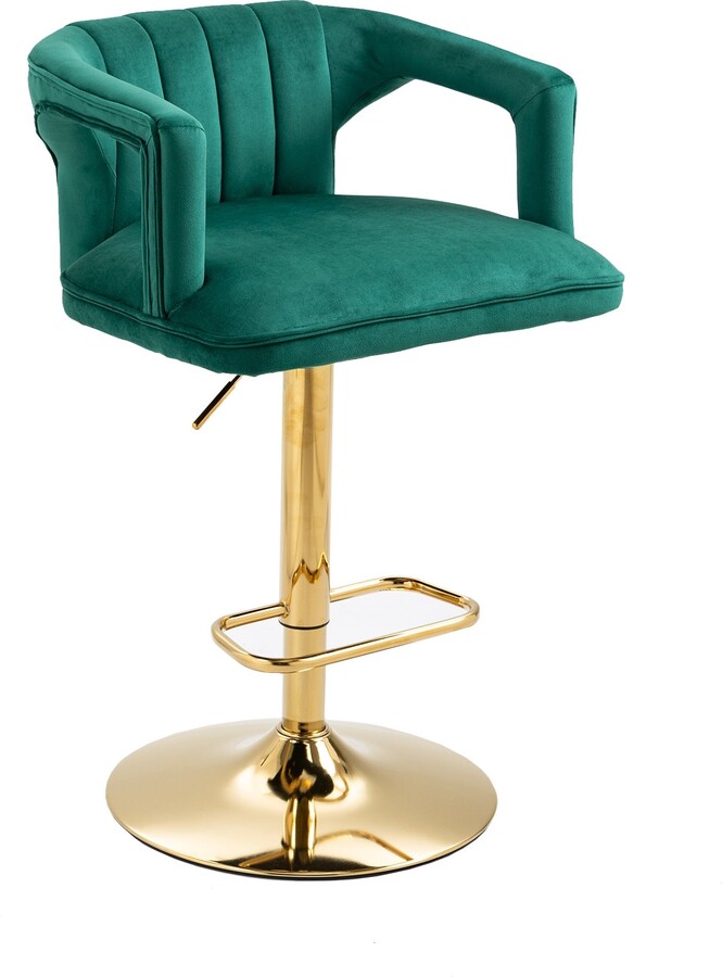 Vintage Counter Height Dining Chairs Bar Stools with Footrest ShopStyle