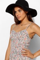Thumbnail for your product : UO 2289 Pins And Needles Smocked Open-Back Floral Romper