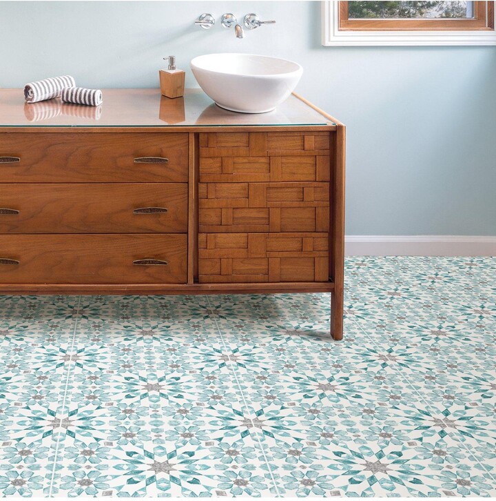 FloorPops Radiance Floor Pop Peel and Stick Floor Tiles ShopStyle Home