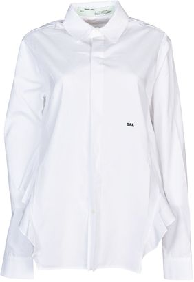 Off-White Ruffle Shirt