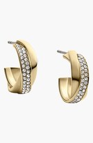 Thumbnail for your product : MICHAEL Michael Kors Michael Kors 'Statement Brilliance' Small Hoop Earrings