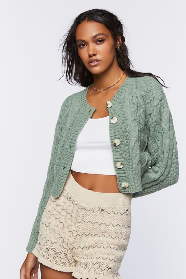 Cropped Cardigan Sweater | Shop the world's largest collection of 