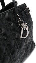 Thumbnail for your product : Christian Dior 2011 pre-owned Cannage Panarea Chrome tote bag