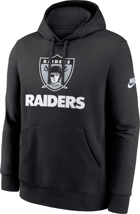 Las Vegas Raiders Best Season Rewind Club Nike Men's NFL Pullover Hoodie in Black | NKDK00A8DV-WUG