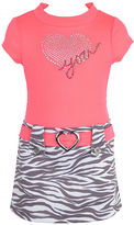 Thumbnail for your product : JCPenney Pinky Dropwaist Heart Dress - Girls 2t-6