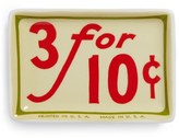 Thumbnail for your product : Rosanna '3 for 10 Cents' Porcelain Tray