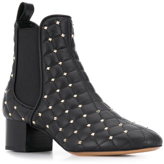 Valentino Rockstud Spike 45mm ankle boots