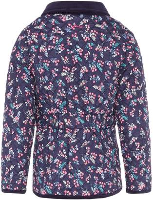 Joules Girls Ditsy Floral Print Quilted Coat
