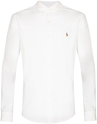 Polo Ralph Lauren Logo-Embroidered Long-Sleeve Shirt