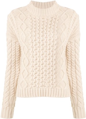 Sir. Ava cable knit jumper