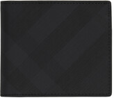 Thumbnail for your product : Burberry Black London Check International Bifold Wallet