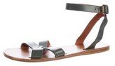 Thumbnail for your product : Isabel Marant Leather Ankle Strap Sandals