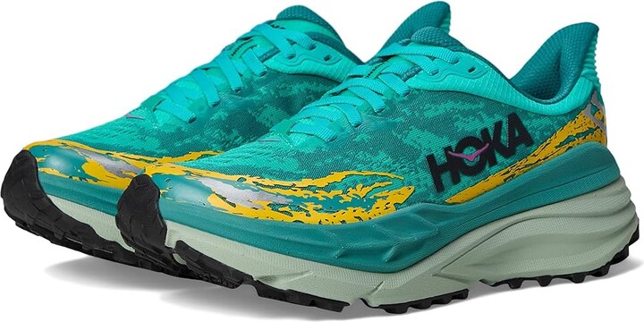 Hoka Stinson 7 Women's Shoes Electric Aqua/Oceanic : 5 B - Medium, Synthetic