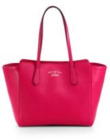 Thumbnail for your product : Gucci Swing Small Leather Tote