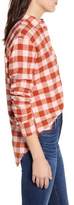 Thumbnail for your product : Madewell Buffalo Check Flannel Oversize Ex-Boyfriend Shirt