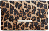 Thumbnail for your product : Style&Co. Leopard Lily Envelope Clutch