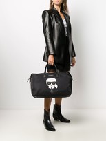 Thumbnail for your product : Karl Lagerfeld Paris Logo Patch Weekender Bag