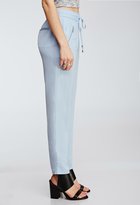 Thumbnail for your product : Forever 21 Zippered Drawstring Pants