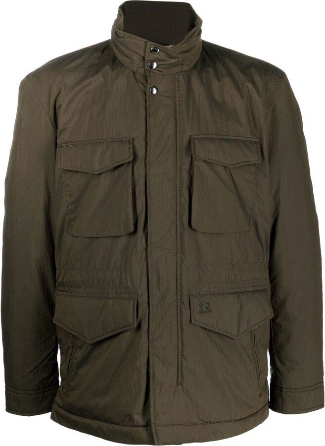 Woolrich Hooded Field Jacket ShopStyle