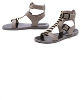 Thumbnail for your product : Steven Whymm Mixed Media Sandals