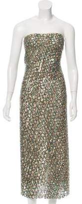 Cynthia Rowley Embellished Midi Dress