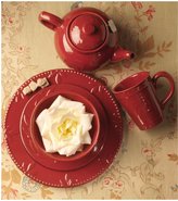 Thumbnail for your product : Signature Housewares Sorrento Stoneware 4-Piece Dinnerware Set, Ruby